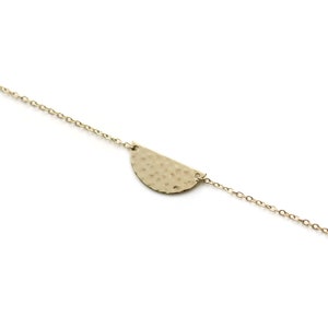 ブレスレット martelé doré à l'or fin 24 カラット / Collection Moon Pure