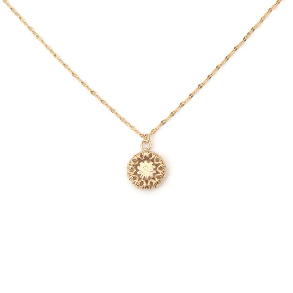 Collier Cercle Doré à L'or Fin 24 Carats Collection Médicis Pur