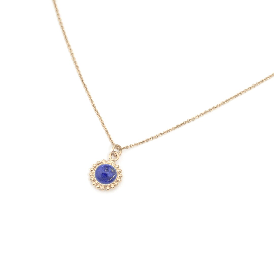 Collier Doré "Il était Une Fois" Collection Lunaire - Design Moderniste - Occasion