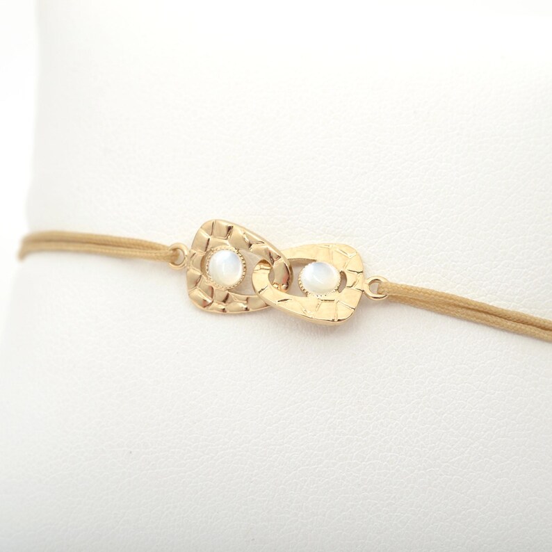 SB CO BRACELET bracelet design victorien gravé large rempli d'or 7