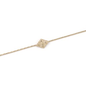 ブレスレット losange doré à l'or fin 24 カラット / Collection Tzia pur