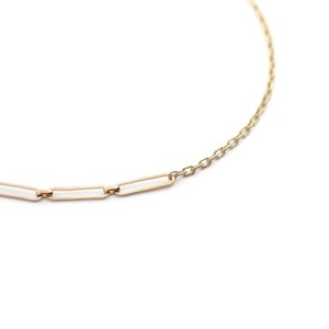 Collier chaîne doré à l&#39;or fin 24 carats / Collection Arpège pur