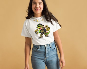 AUREVON Dinosaurus T-shirt, Kinder Streetwear Graphic Tee, Jongens en Meisjes Dino Shirt