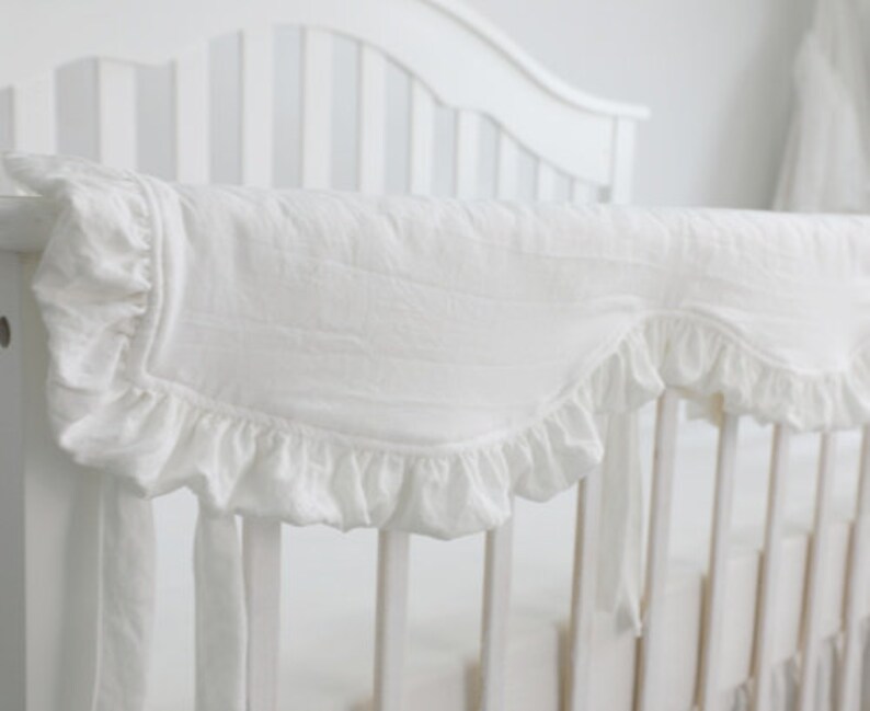 Baby Crib Rail Cover Long Crib Rail Guard Baby Teething Cover Etsy