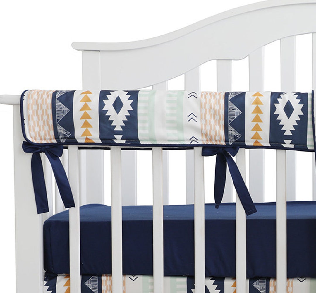Baby Crib Rail Cover Long Crib Rail Guard Baby Teething Cover Etsy