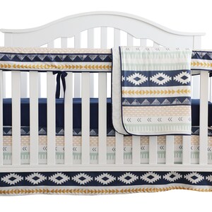 tribal baby boy bedding