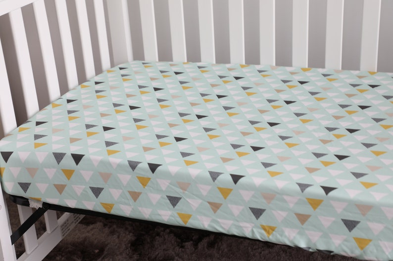 fitted crib sheets boy