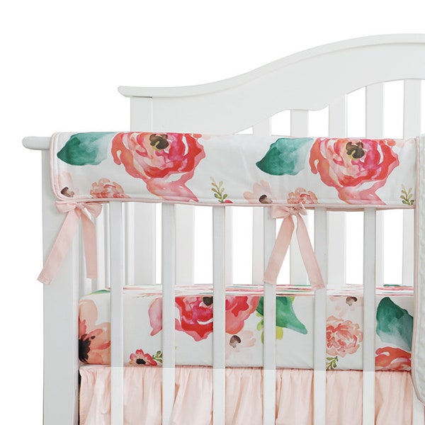 Crib Rail Cover Etsy