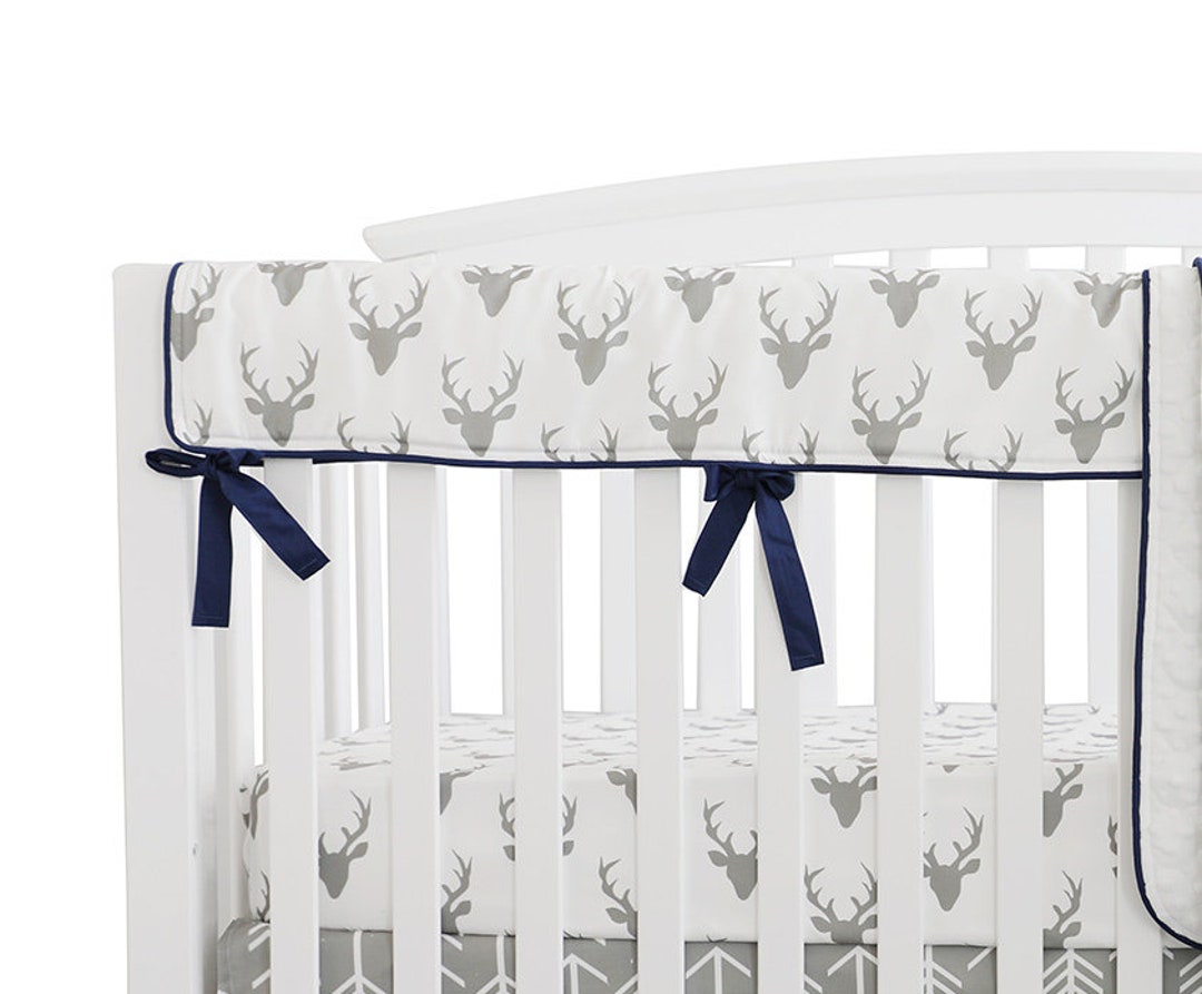 Baby Crib Rail Cover Long Crib Rail Guard Baby Teething Cover Etsy