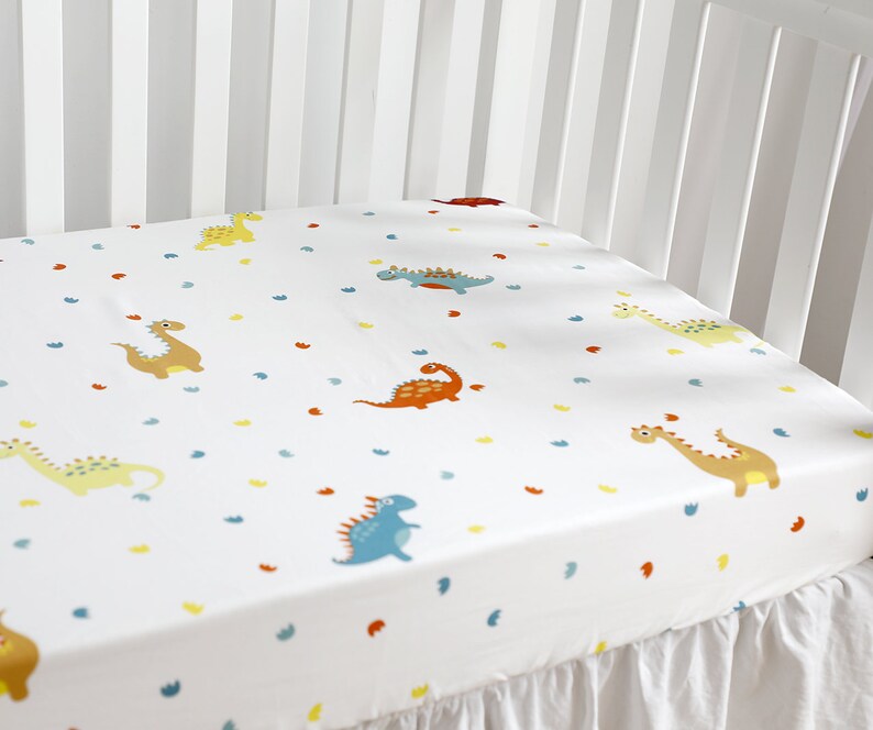 fitted crib sheets girl