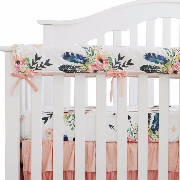 Crib Rail Cover Etsy