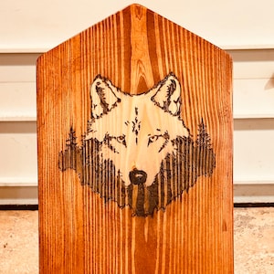 Unique Handmade Wolf Viking/Camping/Stargazing Chairs