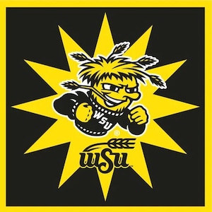 32ct Wichita State Shockers 2-ply Premium Beverage Napkins College Football Party Tailgate