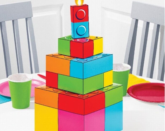 3D Block Bash 3D Centerpiece 18.25