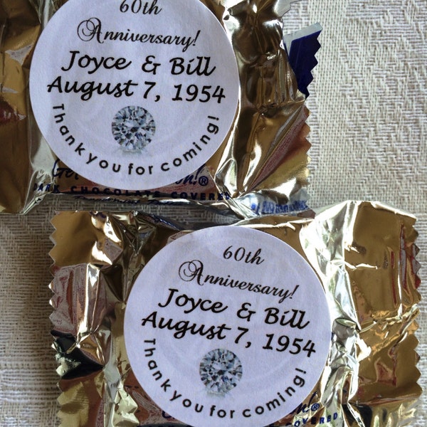 Diamond Anniversary Party Favors Etsy