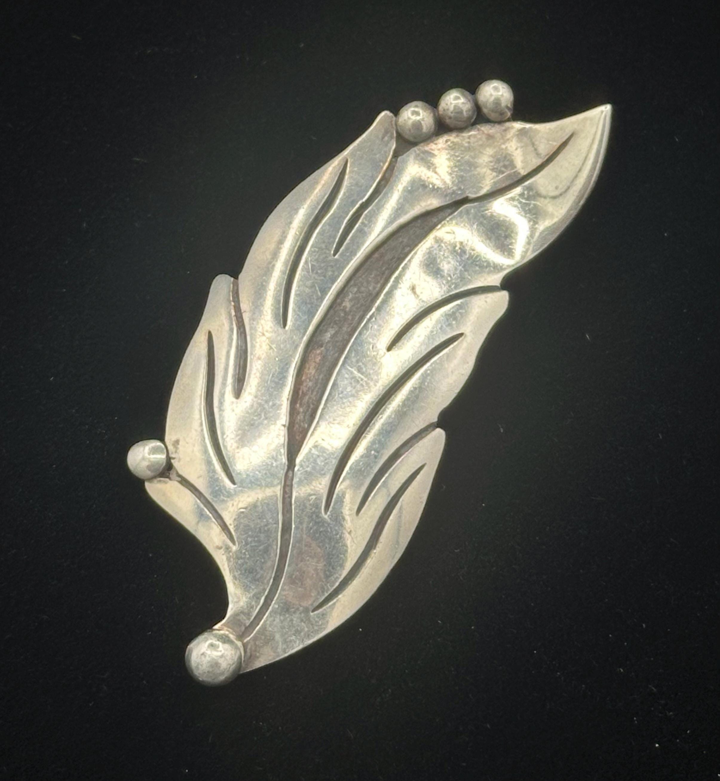 Maricela Silver Mexico Brooch - Etsy