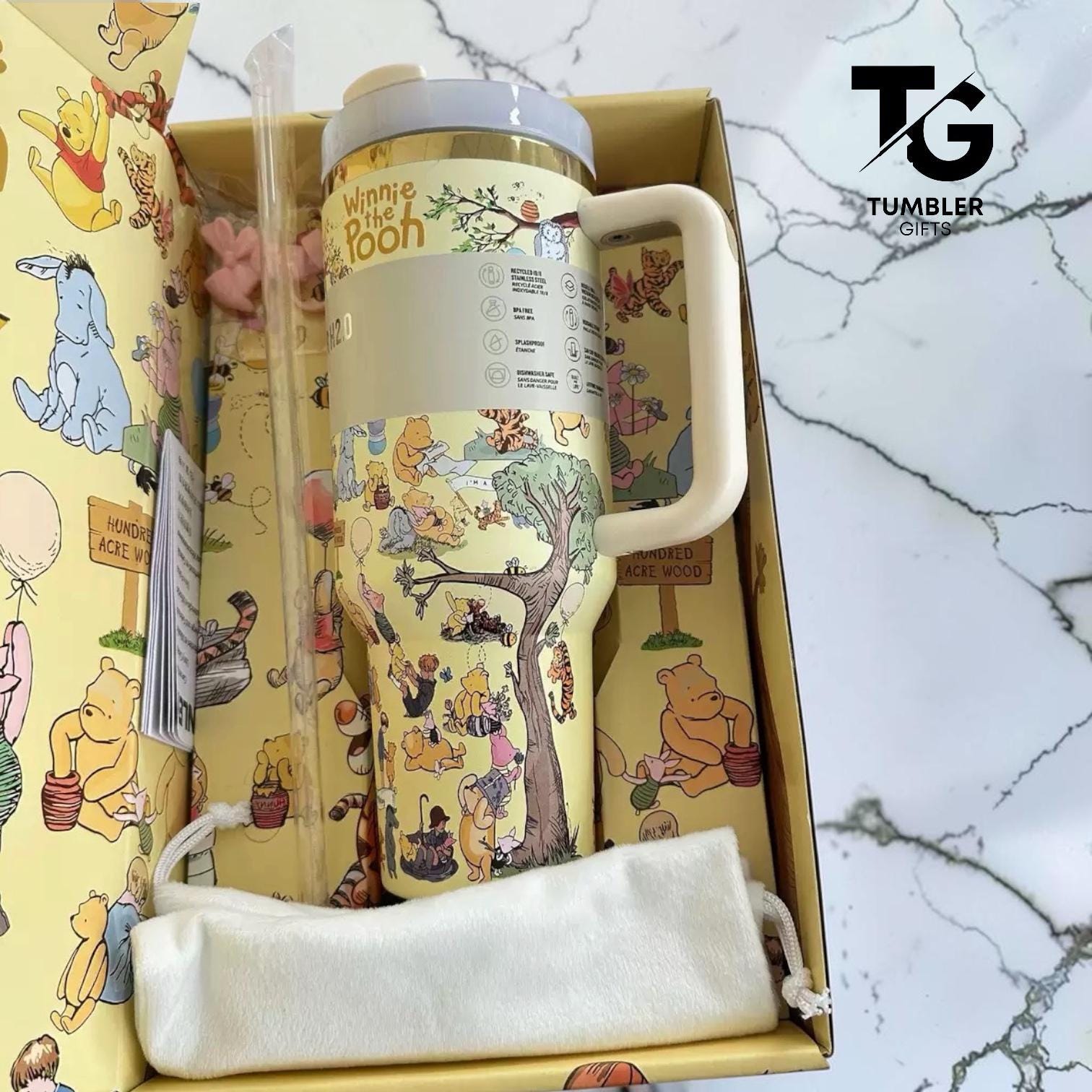 Stanley winnie the pooh tumbler - Etsy 日本