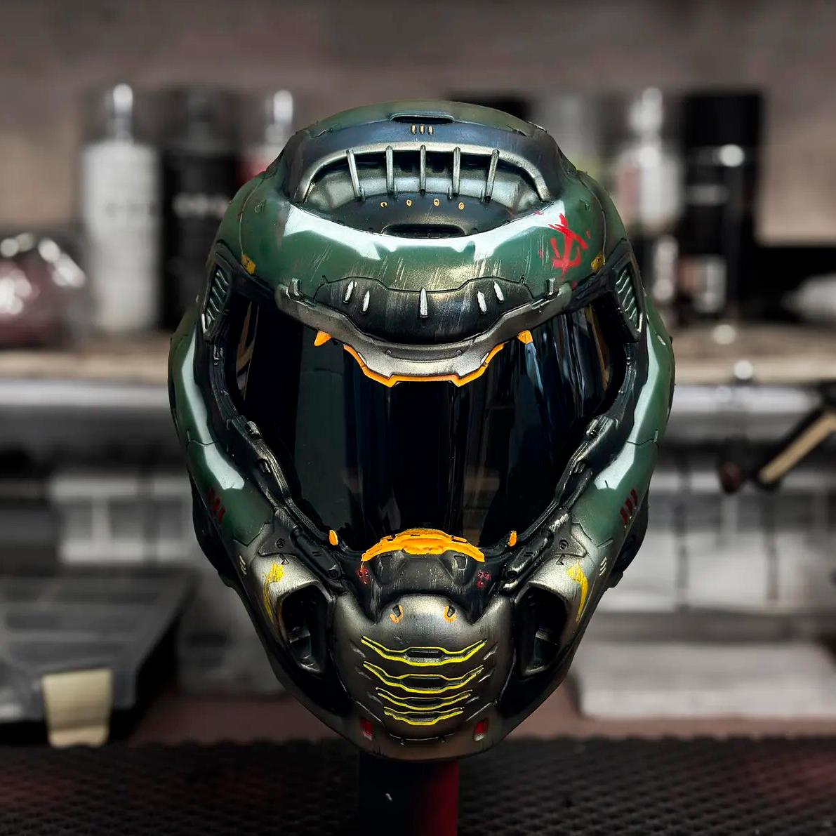 Doom eternal helmet - Etsy 日本