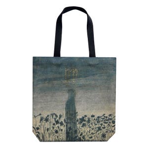 Tote bag Shopping bag Shopping tote Martket bag Handbag Shoulder bag Sagittarius present Ciurlionis art image 7
