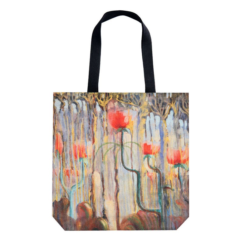 Tote bag Shopping bag Shopping tote Martket bag Handbag Shoulder bag Sagittarius present Ciurlionis art image 6