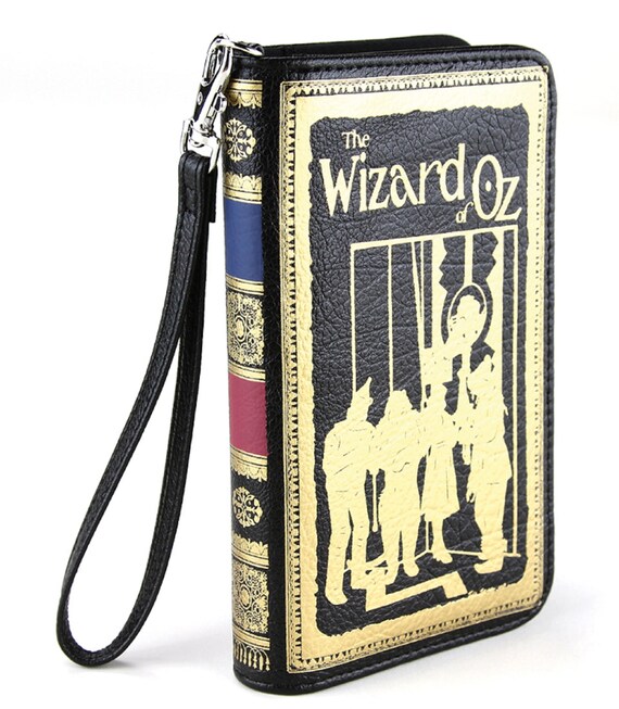 The Wizard Of Oz Book Wallet with Removable Wristlet