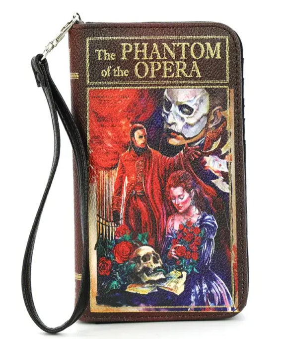 The Phantom of the Opera Book Wallet with Removable Wristlet