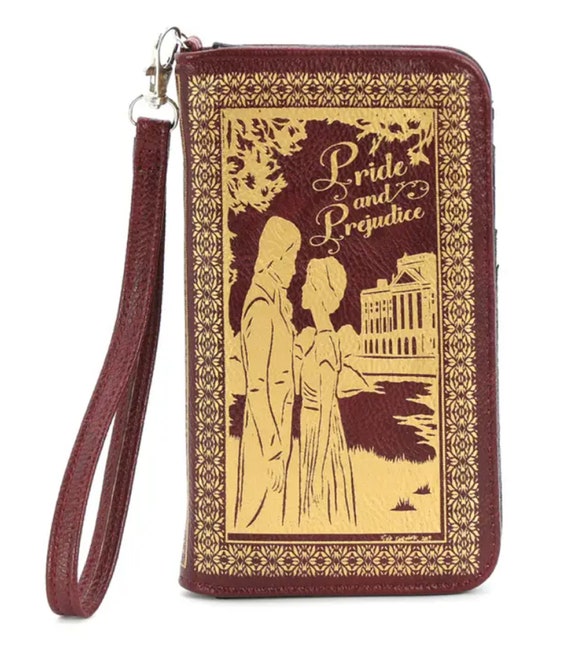 Pride and Prejudice Book Wallet with Removable Wristlet