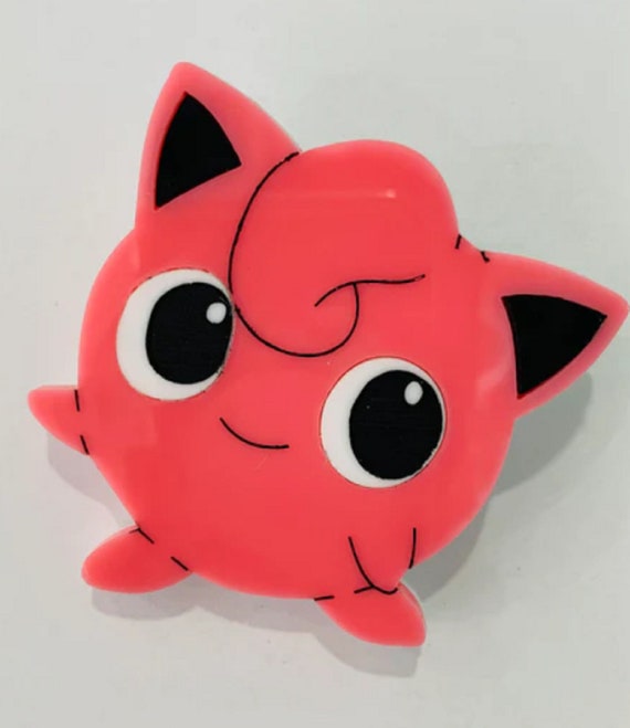 DAISY JEAN Designs Jiggly Puff Acrylic Brooch Pokemon Collection!