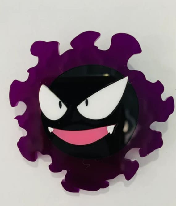 DAISY JEAN Designs Ghastly Acrylic Brooch Pokemon Collection!