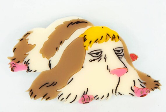 DAISY JEAN GHIBLI Designs Hin Acrylic Brooch
