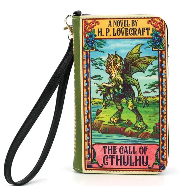 The Call of Cthulhu HP Lovecraft Book Wallet with Removable Wristlet