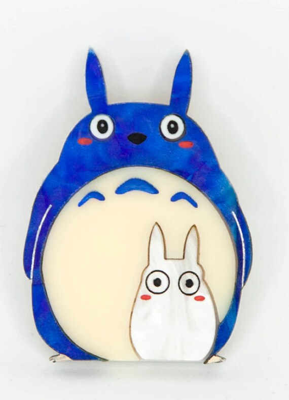 DAISY JEAN GHIBLI Designs Acrylic Mini Totoros Brooch