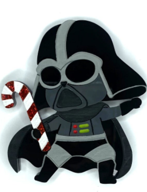 DAISY JEAN Christmas Strikes Back Darth Sugar Brooch!