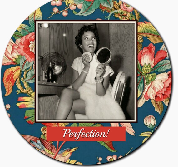 Perfection Retro Pocket Mirror
