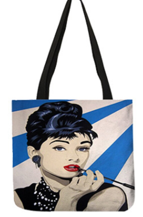 Audrey Hepburn Breakfast at Tiffany's Tote Shopper Bag