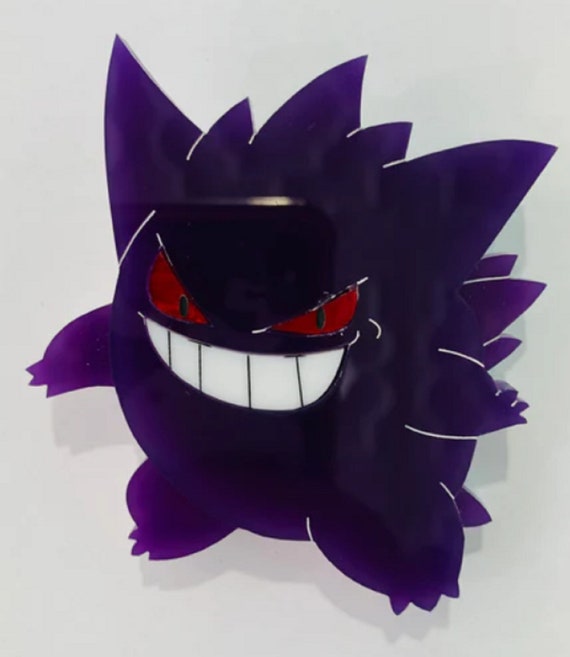 DAISY JEAN Designs Gengar Acrylic Brooch Pokemon Collection!
