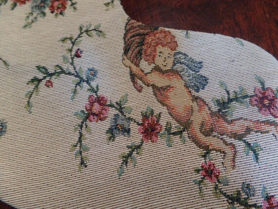 Fabulous Vintage Victorian Inspired Angel Christmas Stocking-New Old Stock