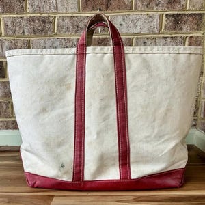 Ll Bean Vintage Tote - Etsy Ll Bean Vintage Tote - Etsy