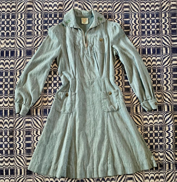 Late 1930s Girl Scouts Uniform, Vintage Girl Scout