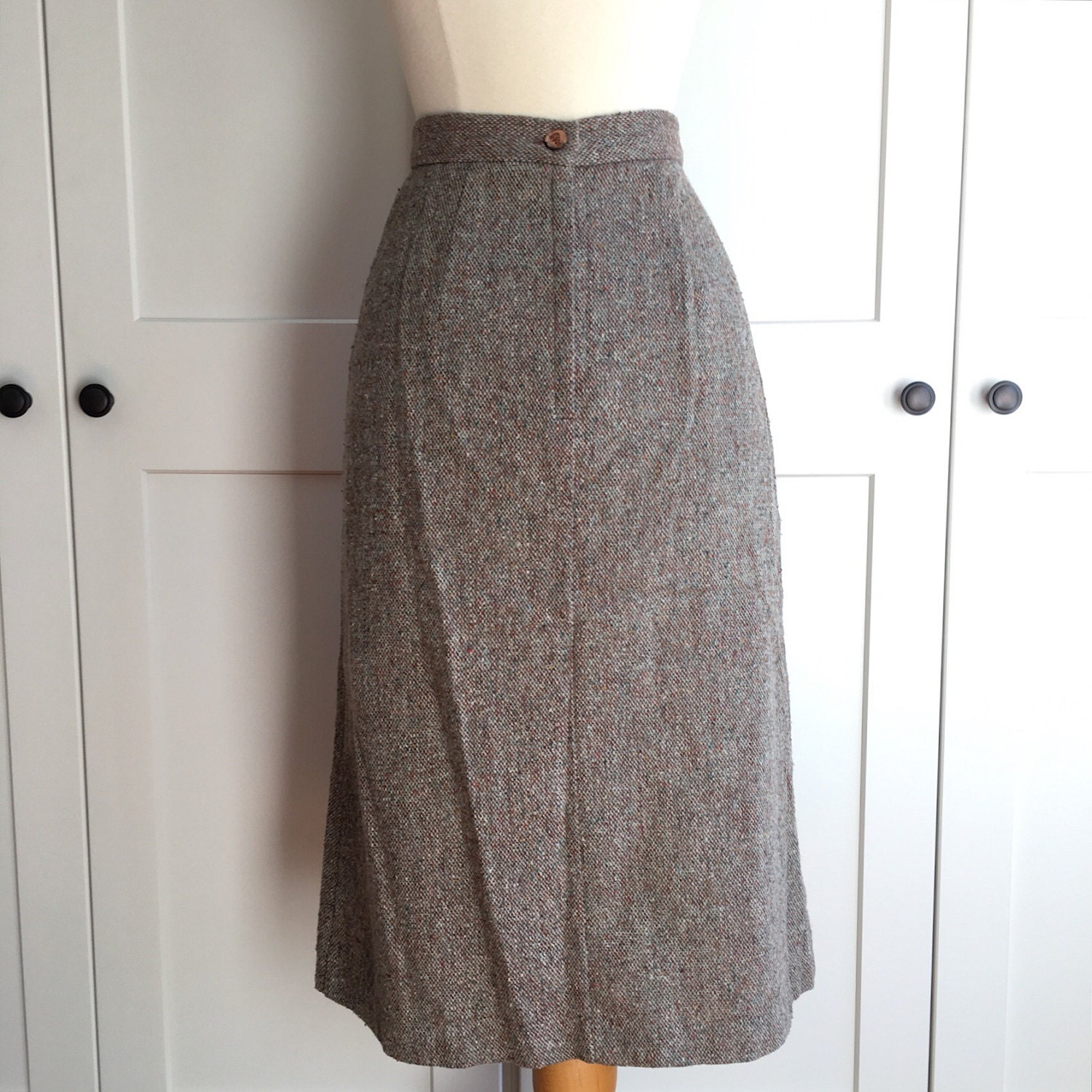 1970s Vintage Tweed Skirt Tweed Pencil Skirt by MJ Concepts - Etsy