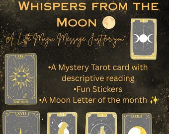 Whispers from the Moon -Mystery Tarot Mail