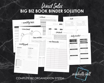 Big Biz Binder Lösung - Für den Direktvertrieb
