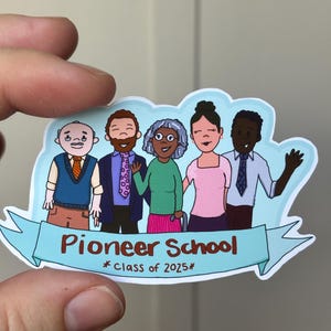 pioneer school 2025 JW gift sticker