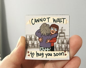 I Just Really Love Hugs Hug Novelty Gift Fun Hug Present Fridge Magnet I Just Really Love Hugs Hug Novelty Gift Fun Hug Present Fridge Magnet