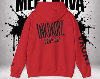 InkDropz™ Nova Hoodie | Different on Purpose | Original Character Art Sweatshirt | Gift for Teens & Adults