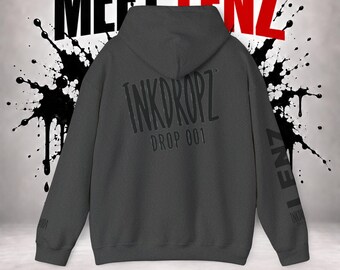 InkDropz™ Lenz #004 Hoodie | What You See Is What You Get | Original Character Art Sweatshirt | Gift for Teens & Adults