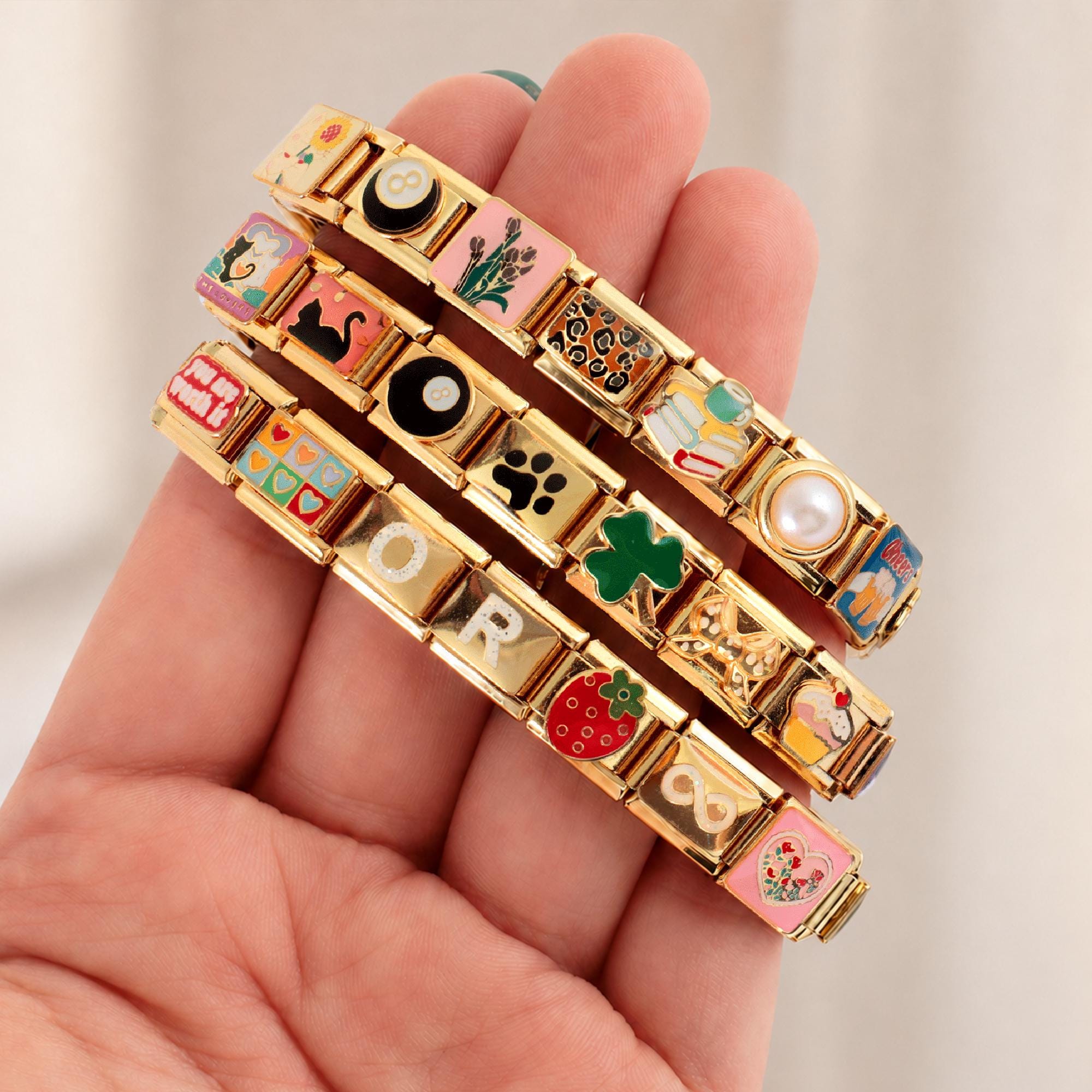 Nomination bracelet charms - Etsy 日本