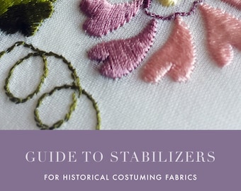 Guide to Stabilizers for Historical Costuming Fabrics e-Book