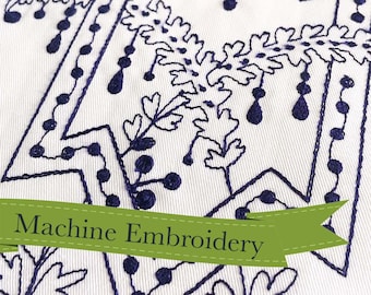 1860's Seaside Ensemble - RR119 - Historical Machine Embroidery Design