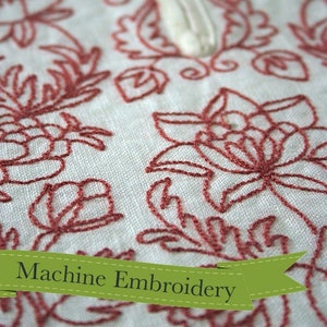 Mid-18th century Pocket - RR101 - Historical Machine Embroidery Design